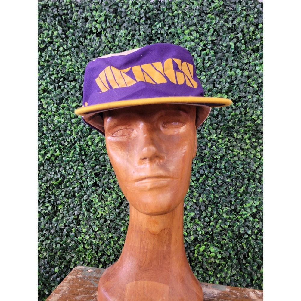 vtg 80s MINNESOTA VIKINGS PATROL Cap // nfl football aop painter mn vikings rare